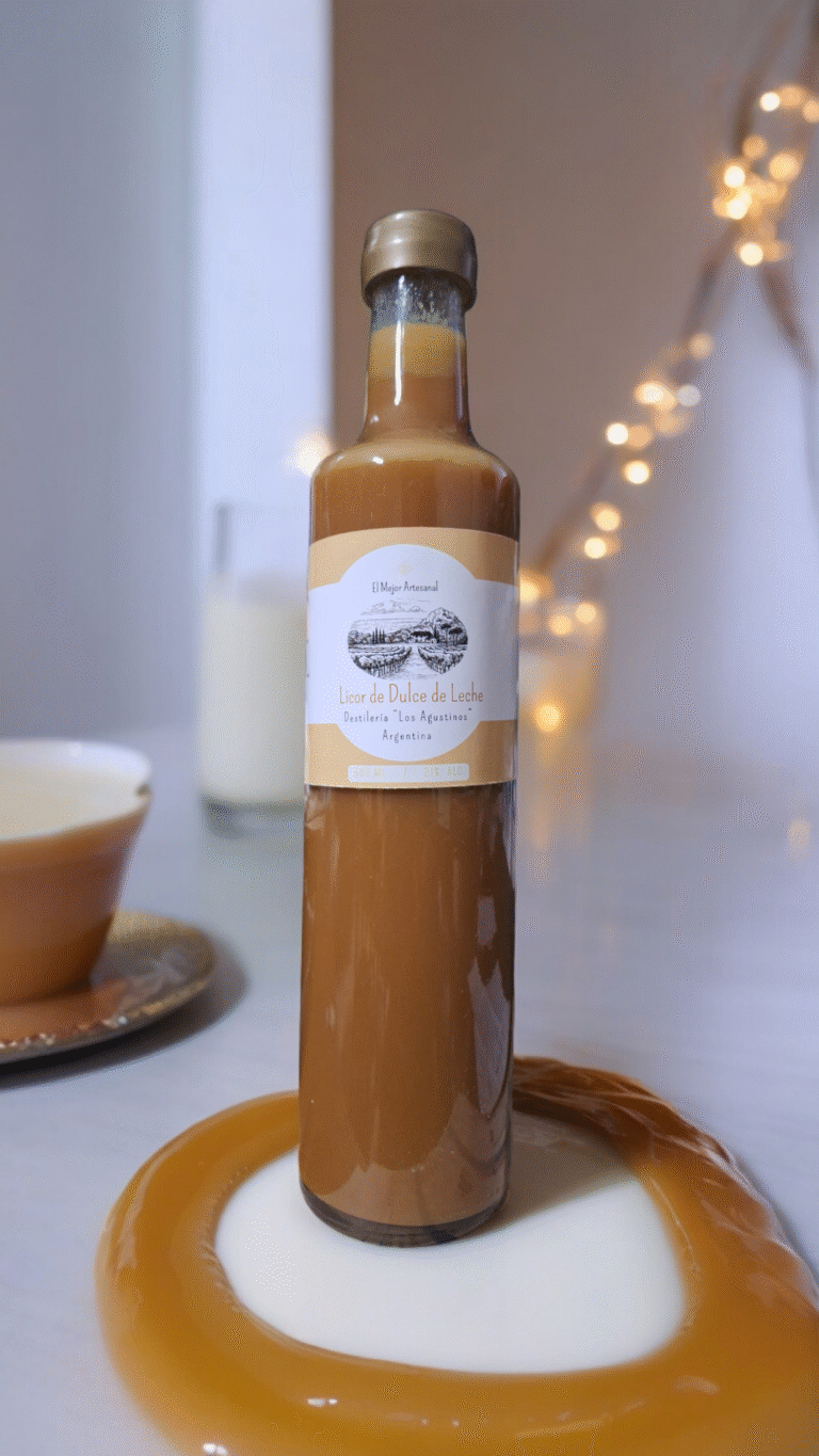 Licor de Dulce de Leche: Un Dulce Sueño de Destilería Los Agustinos